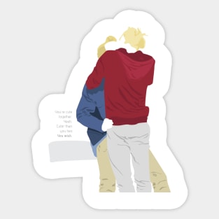 SKAM Isak Even Evak Sticker